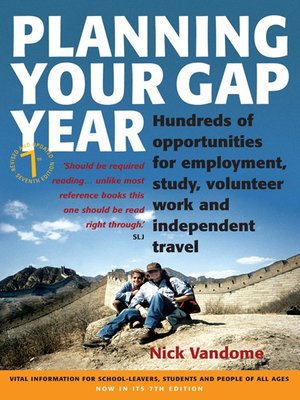 cover image of Planning Your Gap Year